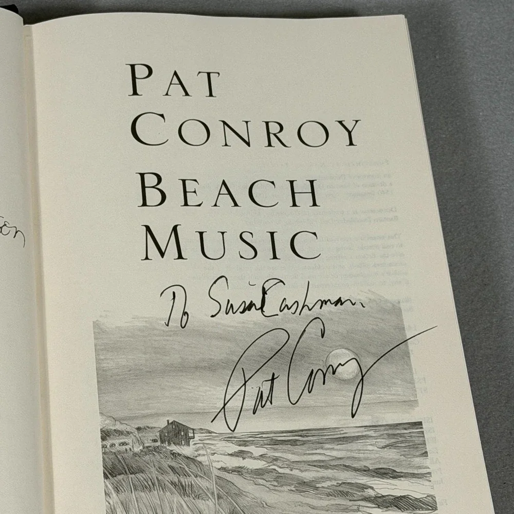 Vintage 1995 Signed First Edition Beach Music Pat Conroy HC DJ Inscribed